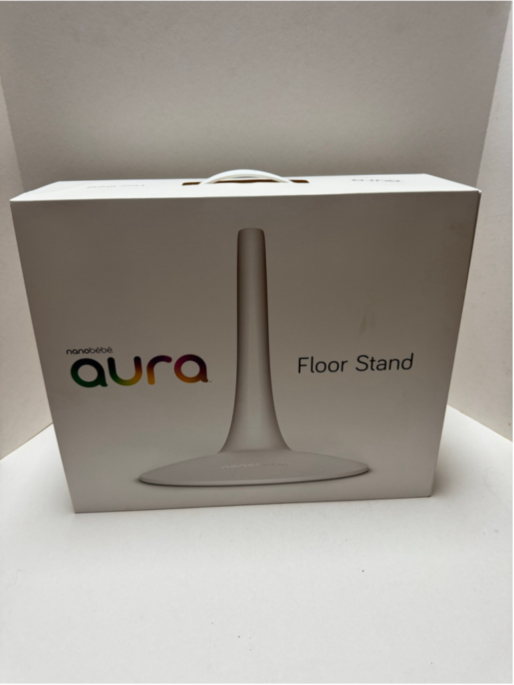 Nanobebe Aura Baby Monitor Floor Stand - White - NEW
